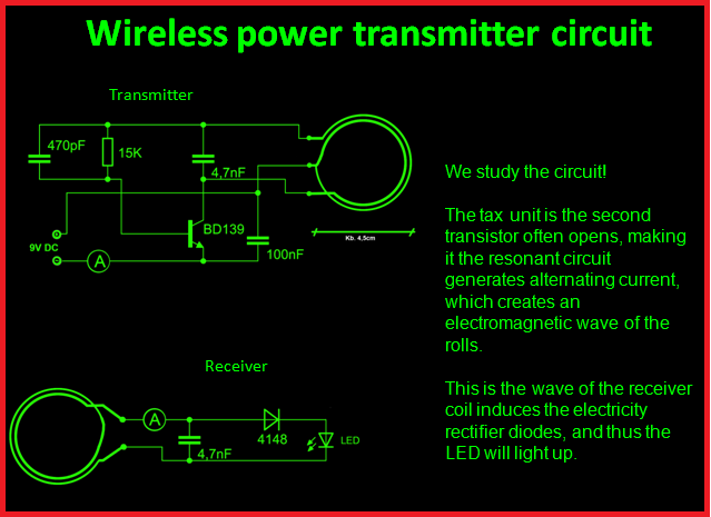 Wireless Power Transmitter Circuit | Electrical Engineering Blog