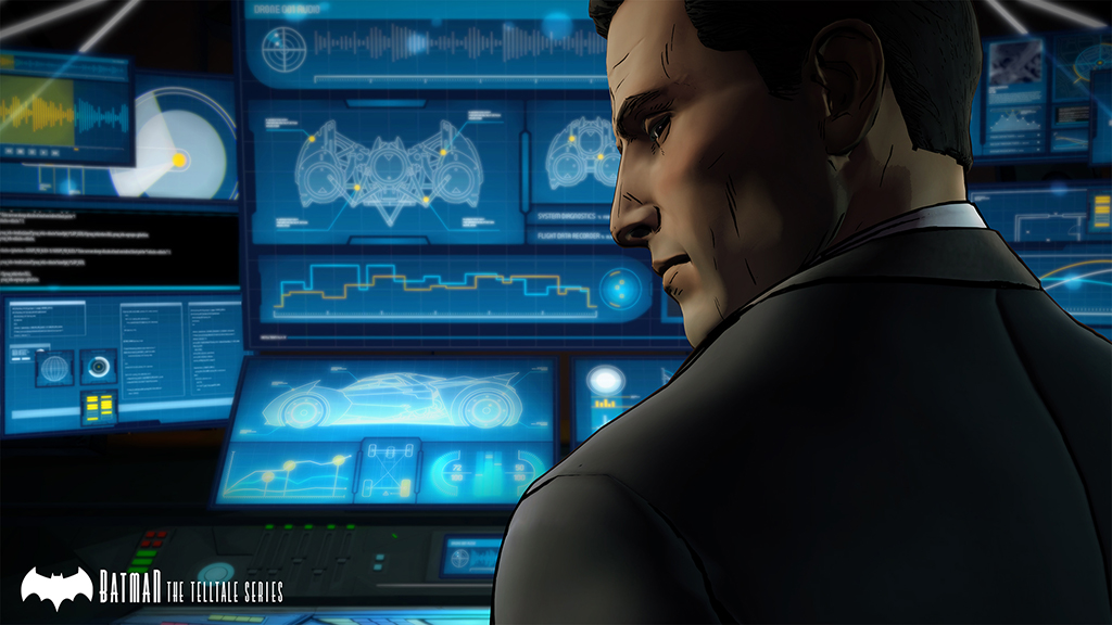 Batman - The Telltale Series Screenshot Bruce Wayne in the Batcave