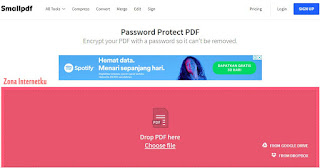 Cara Mengamankan PDF Dеngаn Situs SmallPDF (Online)