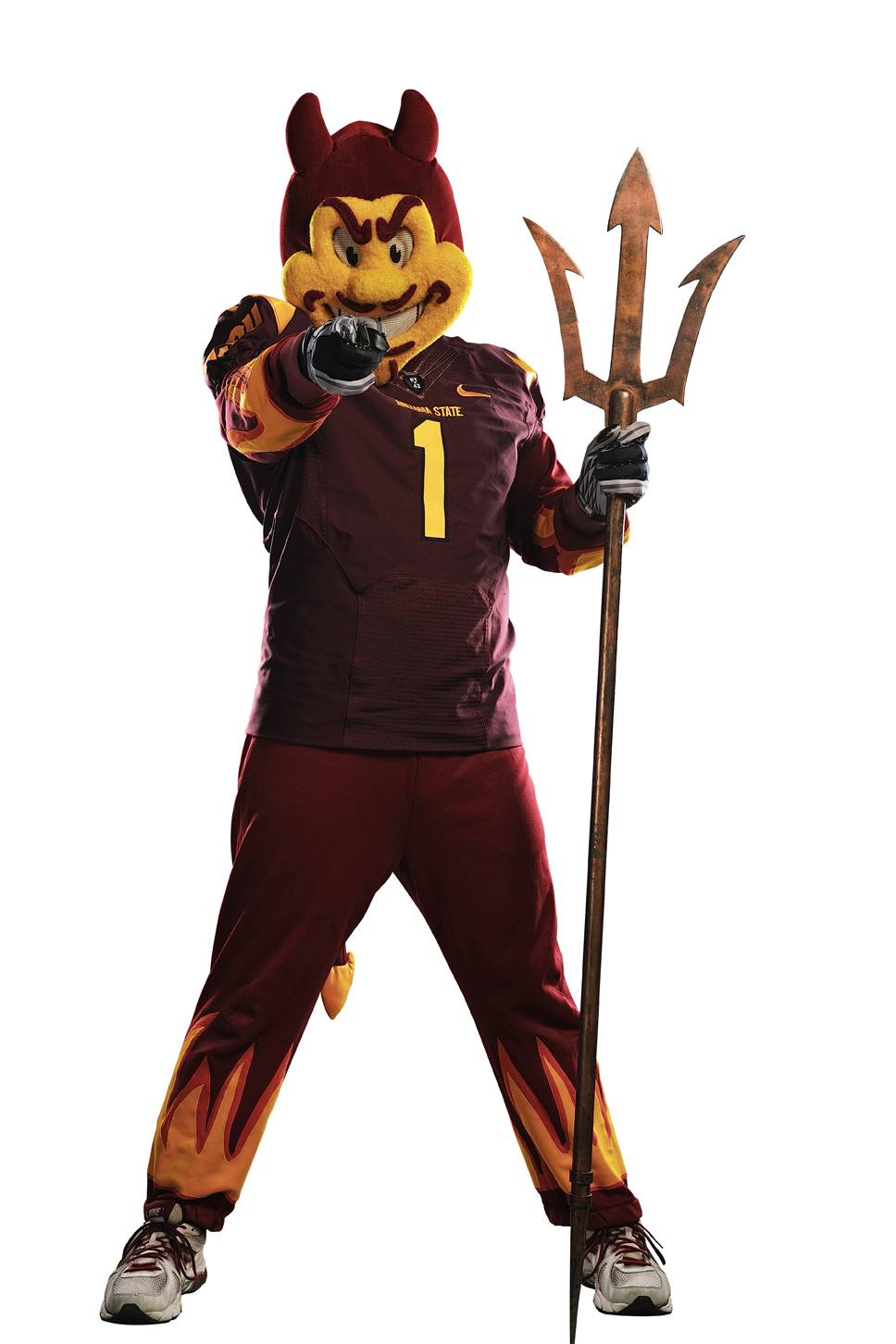 LoTayRooo Really?? The new Sparky the Sun Devil.... Why would they change our baby