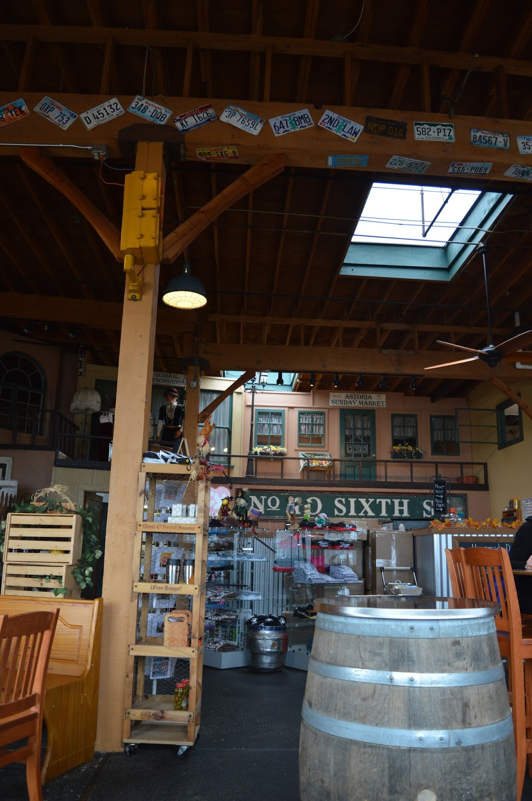 Lunch at Wet Dog Cafe and Brewery in Astoria