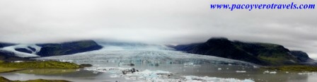 Laguna glaciar de Fjallsarlon en Islandia