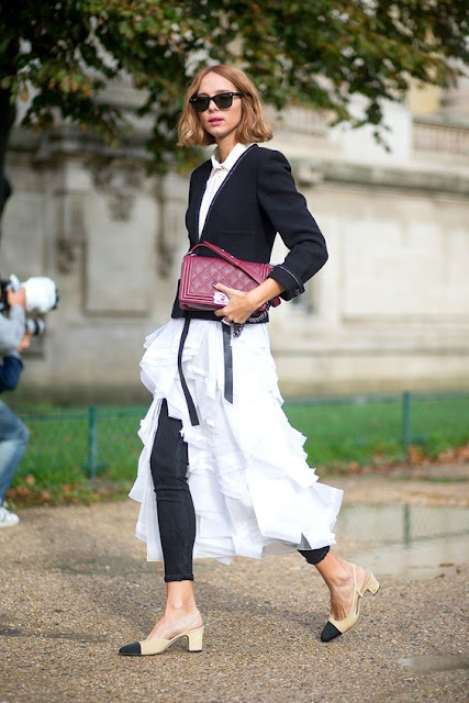 Looks de street style durante as fashion week semanas da moda em Paris, Nova Iorque, Milão Looks de street style durante as fashion week semanas da moda em Paris, Nova Iorque, Milão