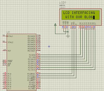 OUR BLOG: LCD interfacing with 8051
