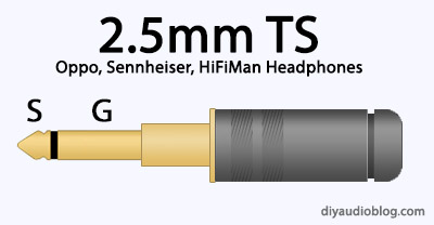 2.5mm DIY Stereo Plug Connector