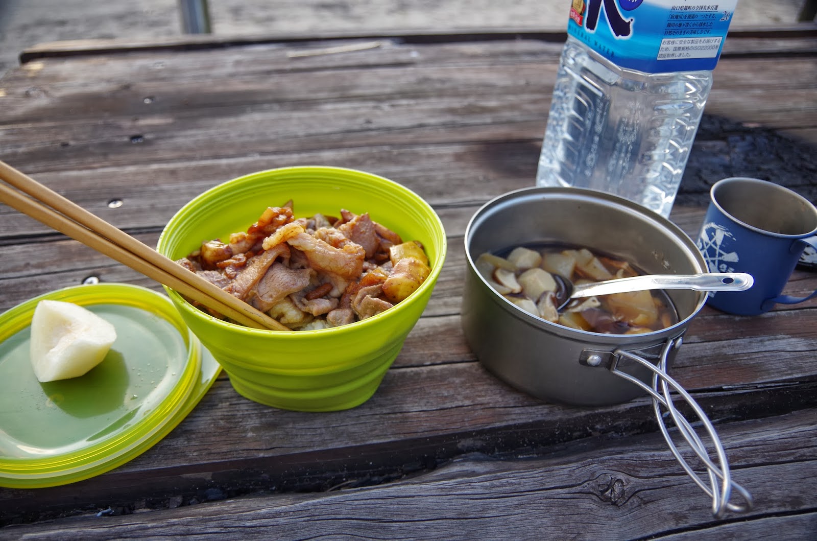 自転車 飯