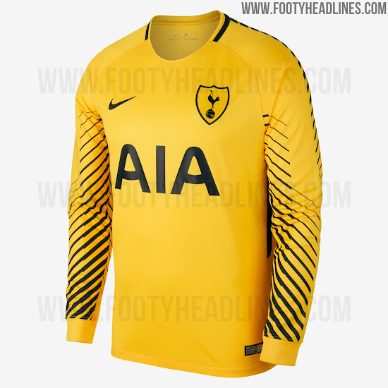 tottenham away goalkeeper kit