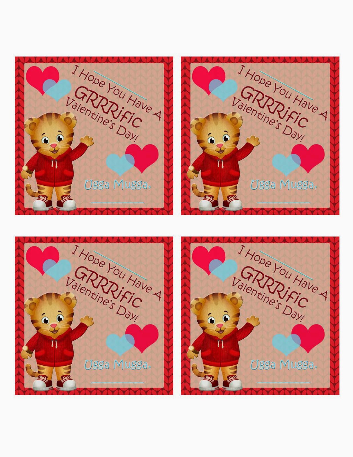 Thank You Coffee...: Free Valentine's Day Printables!