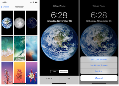 Cara Mengubah Wallpaper iphone X Anda supaya lebih menarik