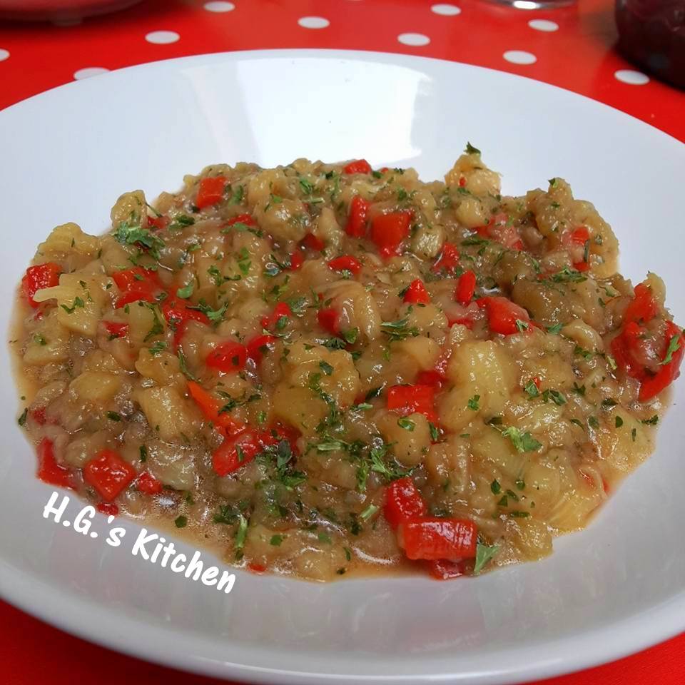 Köz Sebzeli Yumurta Köz Sebzeli Yumurta