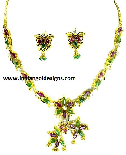Gold and Diamond jewellery designs 