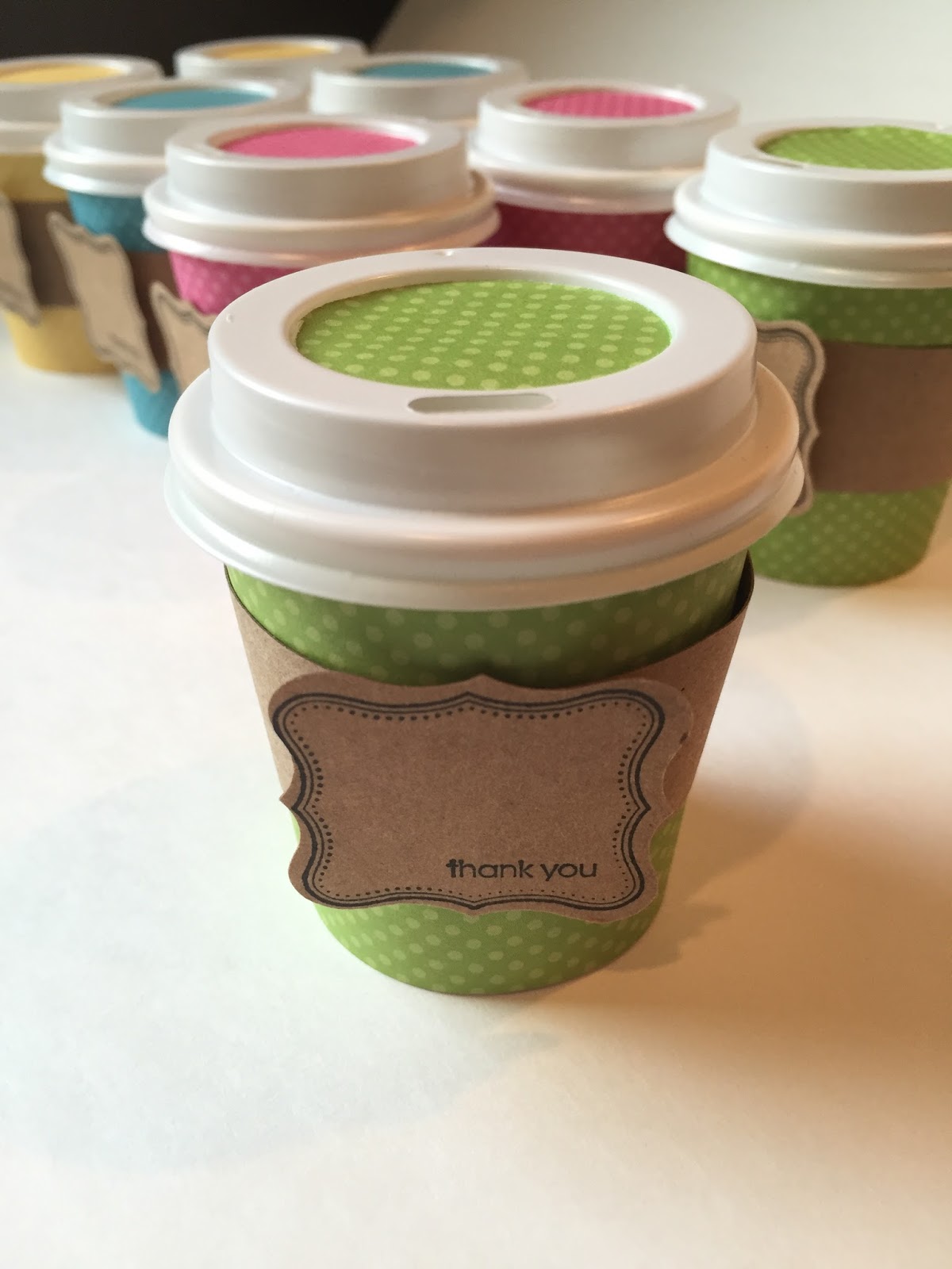 cheriesparetime Mini Coffee Cups