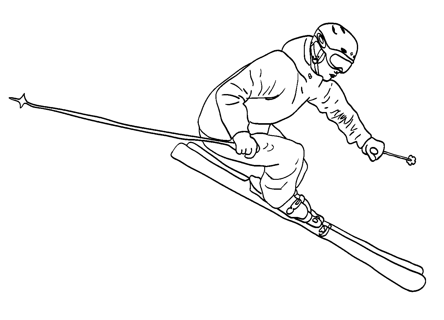 Amazing Sports Coloring Pages