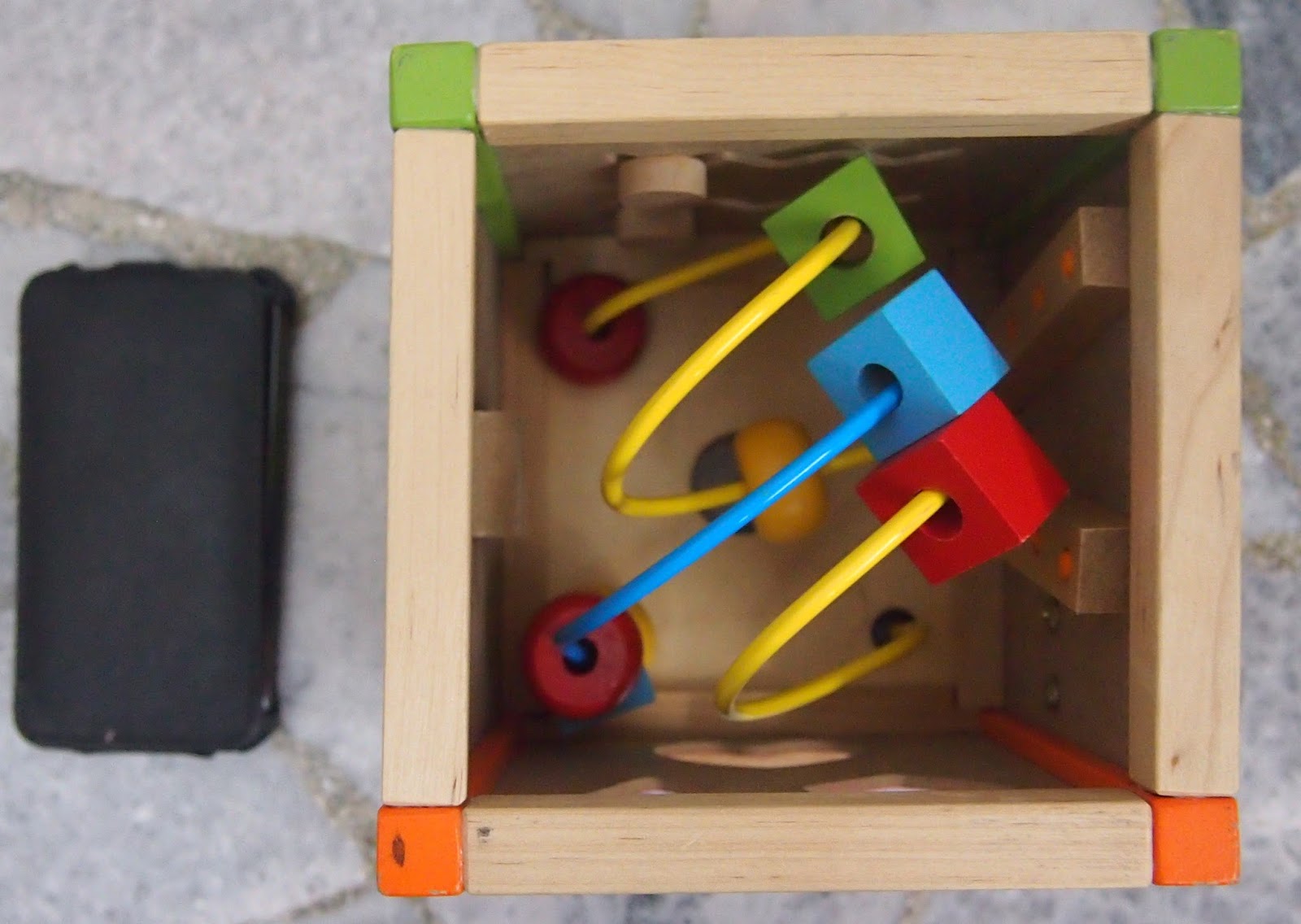 childrens wooden activity centre