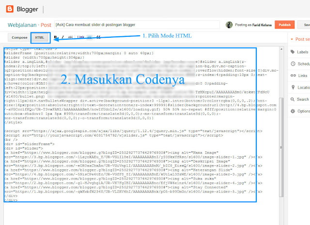 Mode Html Blogger Mode Html Blogger