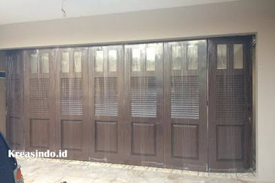 Daftar Harga Berbagai Macam Pintu Garasi Besi Cat Powder Coating