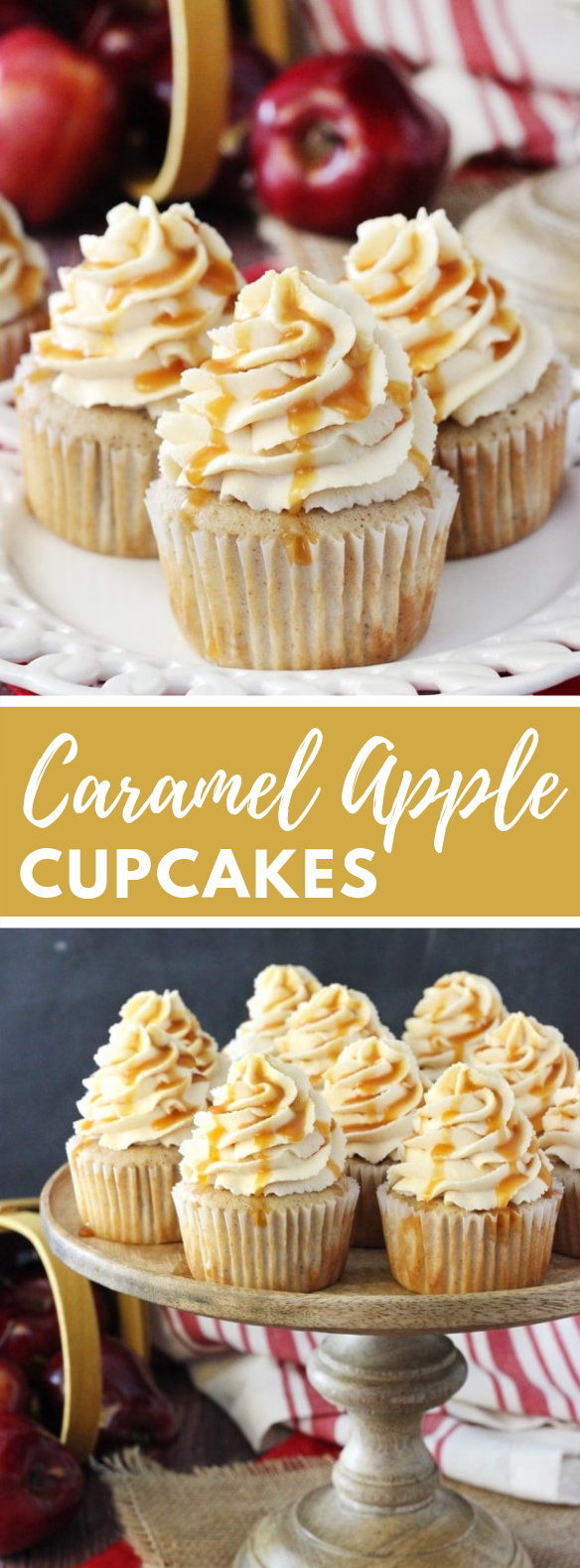 CARAMEL APPLE CUPCAKES #dessert #bestcake CARAMEL APPLE CUPCAKES #dessert #bestcake