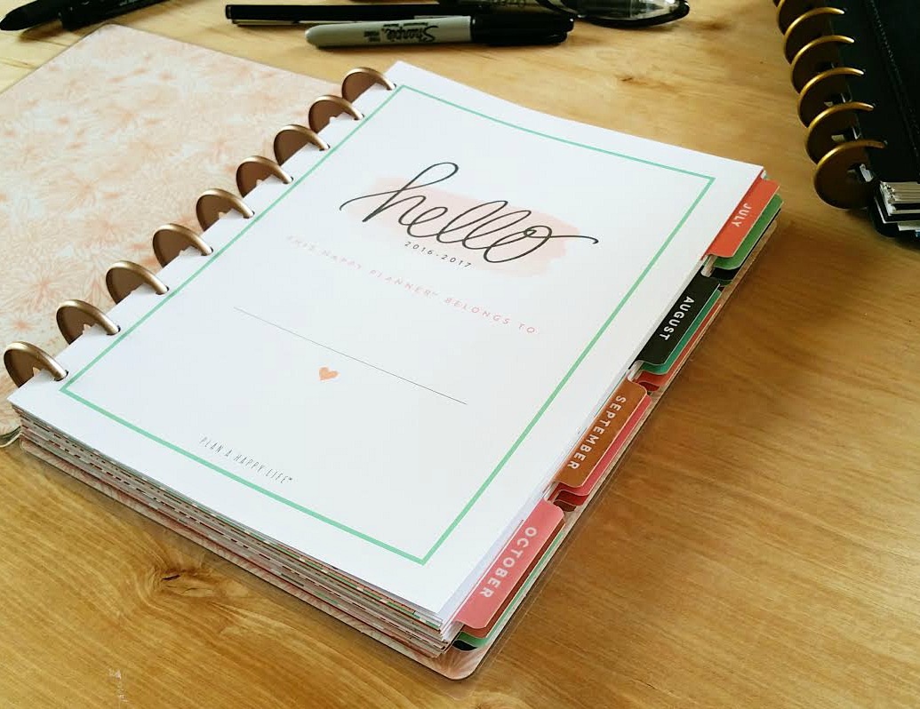 The Happy Planner Rose Gold Edition / Seaweed Kisses