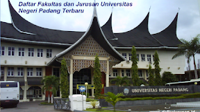 Daftar Fakultas dan Jurusan UNP Universitas Negeri Padang Terbaru