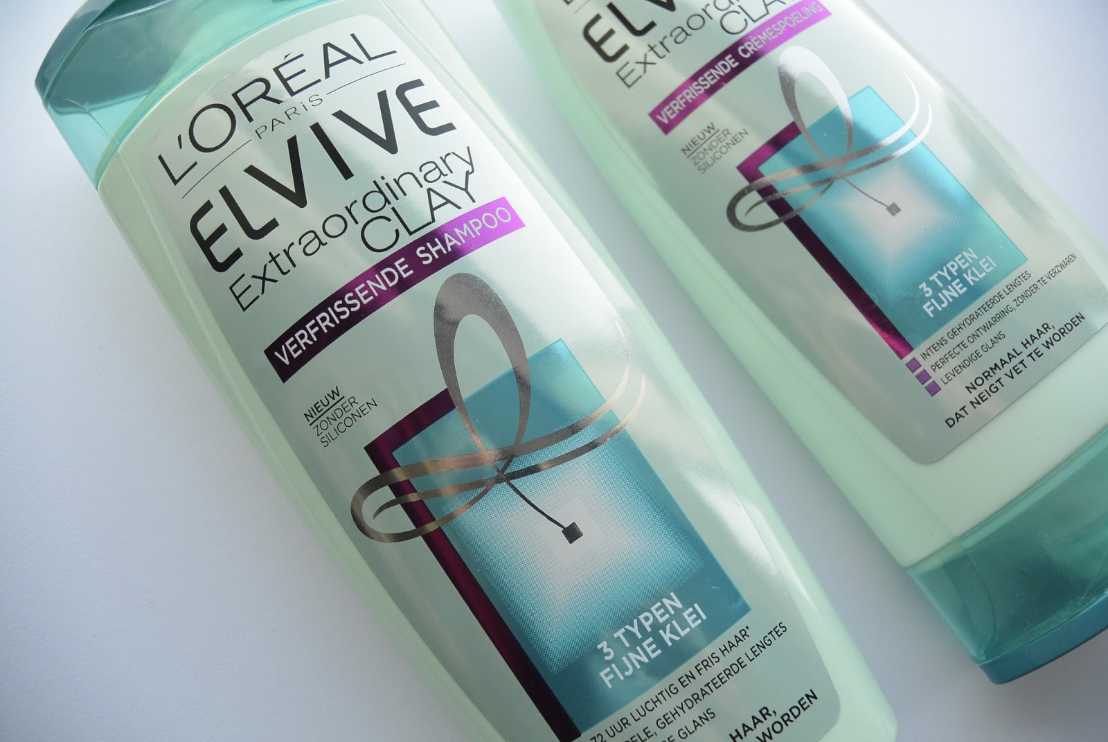 Review Elvive Extraordinary Clay shampoo/conditioner Irispraat.nl