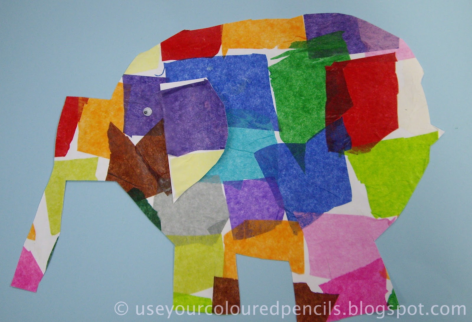 Drawingandcolouretheprint Tissue paper (Drawing)