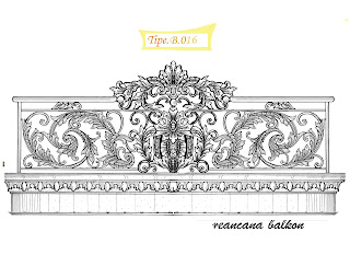 Desain Balkon Klasik Desain, Balkon, Design, Balcony, Besi, Tempa, Klasik