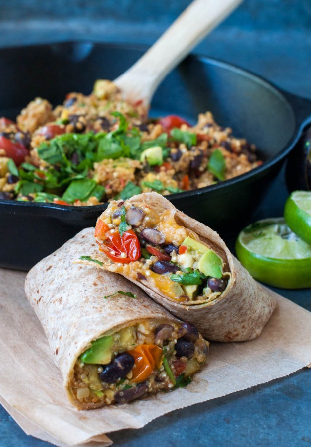 ONEPAN MEXICAN QUINOA WRAPS Recipes Instant Pot