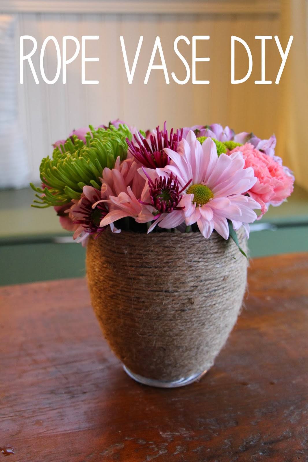 Endlessly Chic Fashion Lifestyle Blog Style Rope Vase DIY