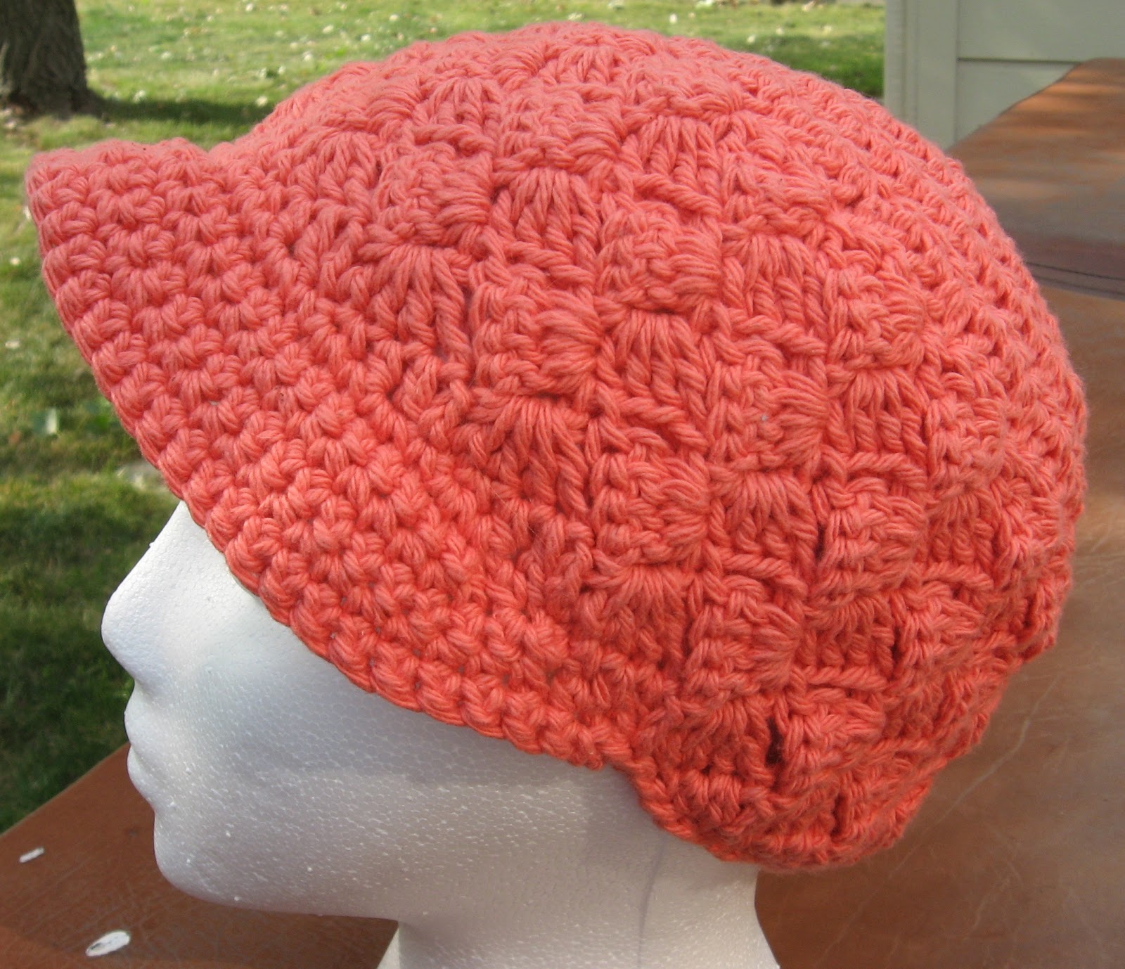 Crochet projects chemo hats set 1