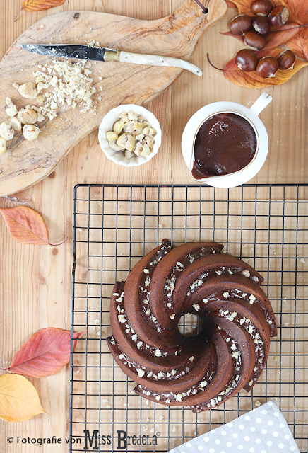 Gâteau chocolat noir aux châtaignes