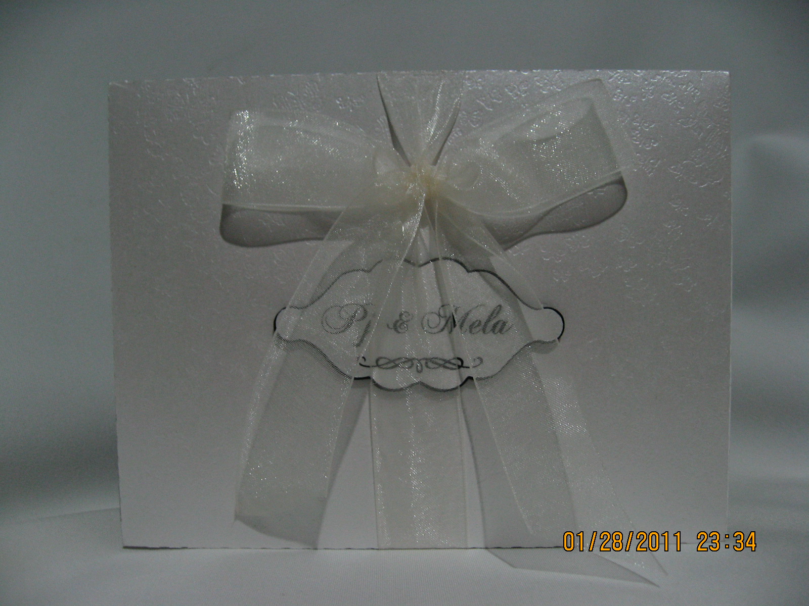 ligaya's creativity zone wedding card
