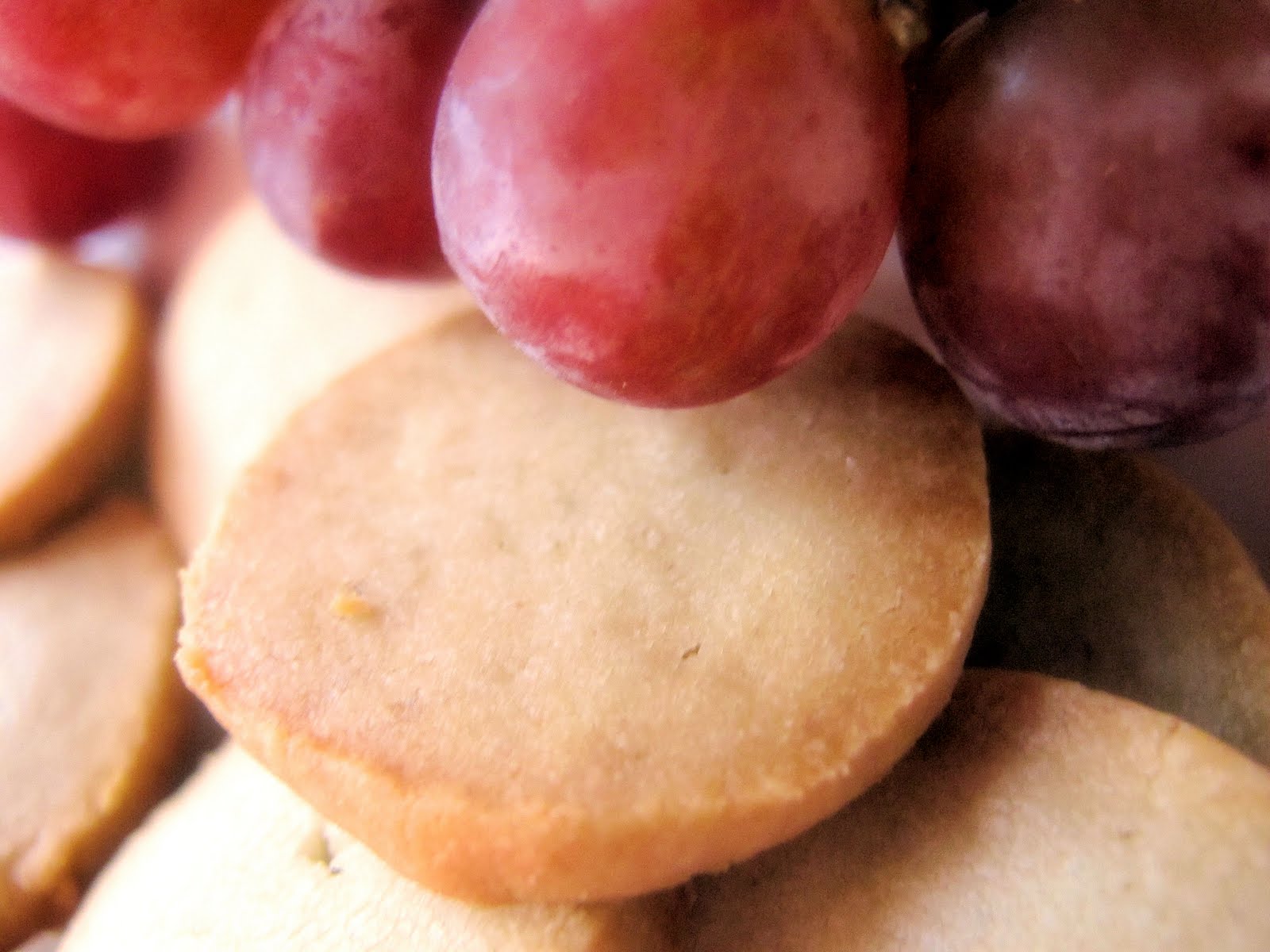 Cheese us, Christ! Blue Cheese and Walnut Wafers