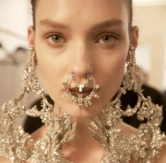 Style Mad Alice: Givenchy Haute Couture Spring/Summer 2012 jewelry