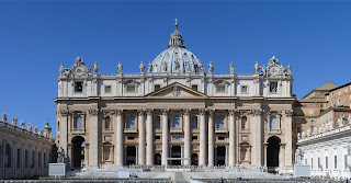 The Basilica of St Peter in Rome
