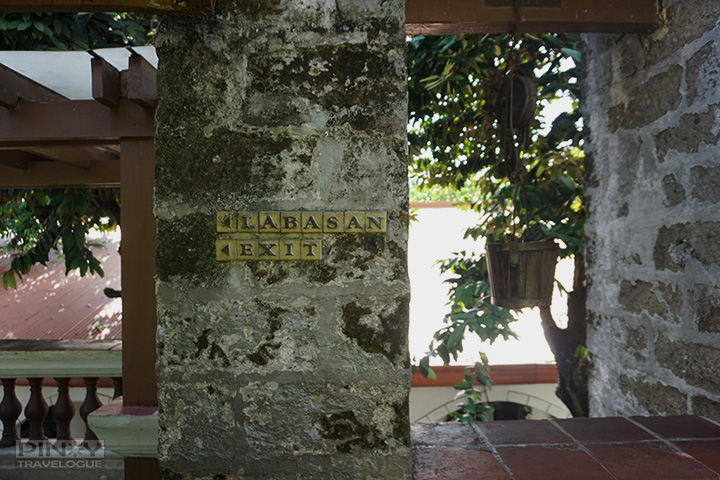 Jose Rizal's birthplace - azotea