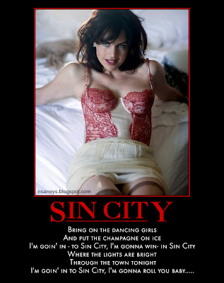 Nsaney'z Posters II: Carla Gugino: Lucille - Sin City