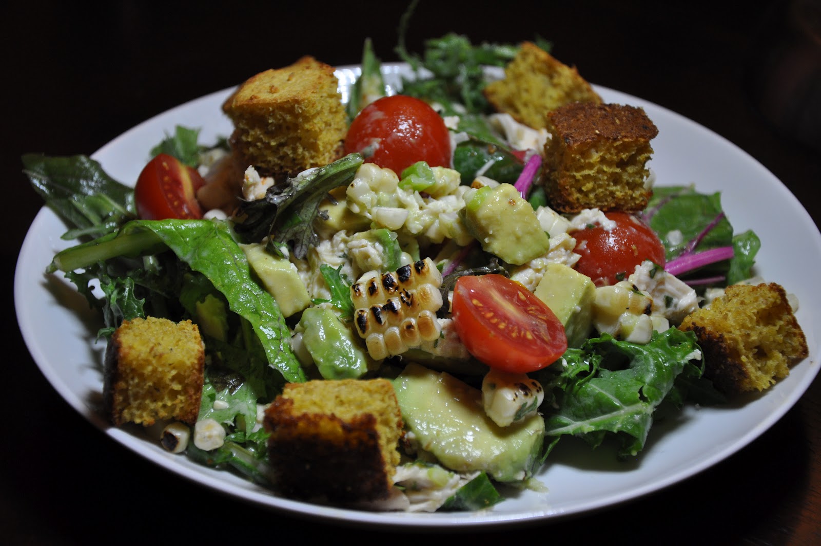 Slice of Rice Southern BBQ Rotisserie Chicken Salad