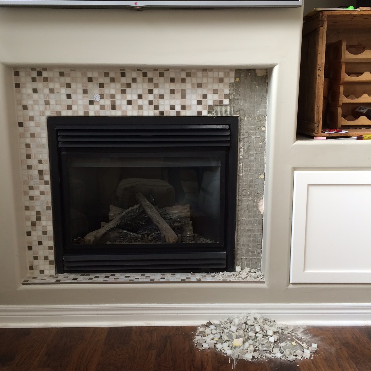 Fireplace Makeover Plans and Progress Harlow & Thistle