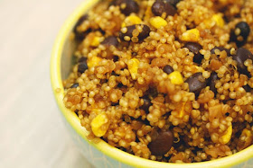 In The Kitchen With Honeyville: Quinoa & Black Beans