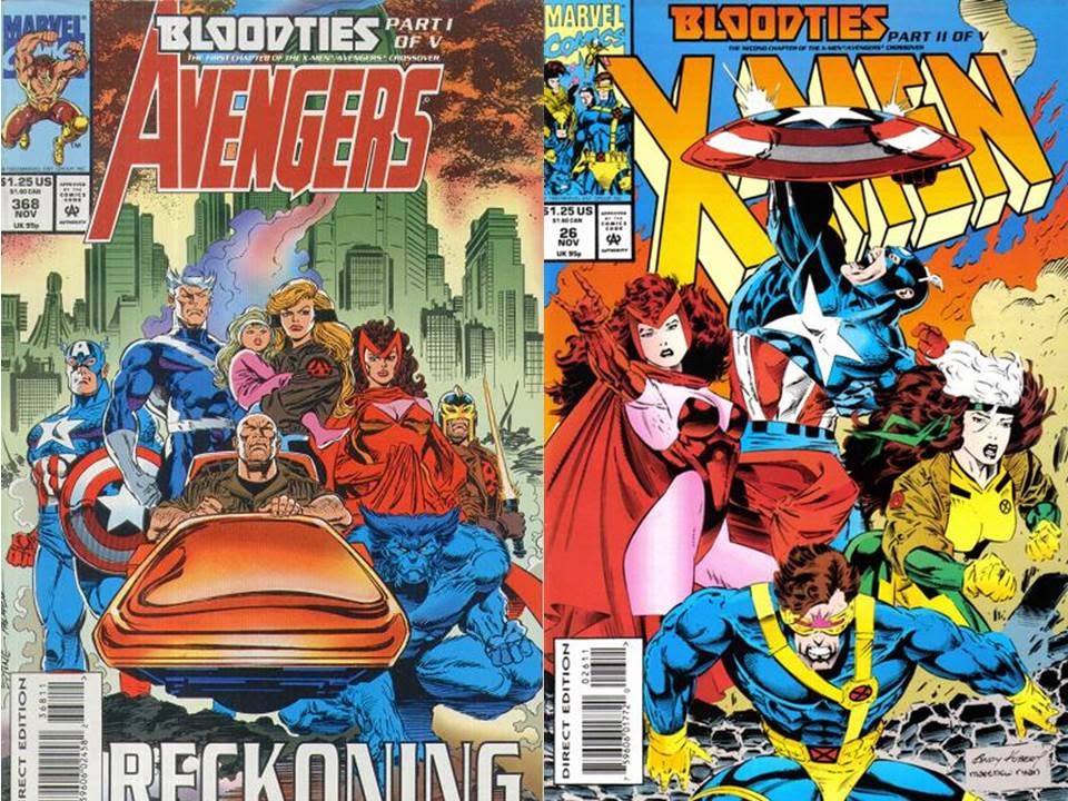 Dave's Comic Heroes Blog Avengers vs the XMen The Early Years