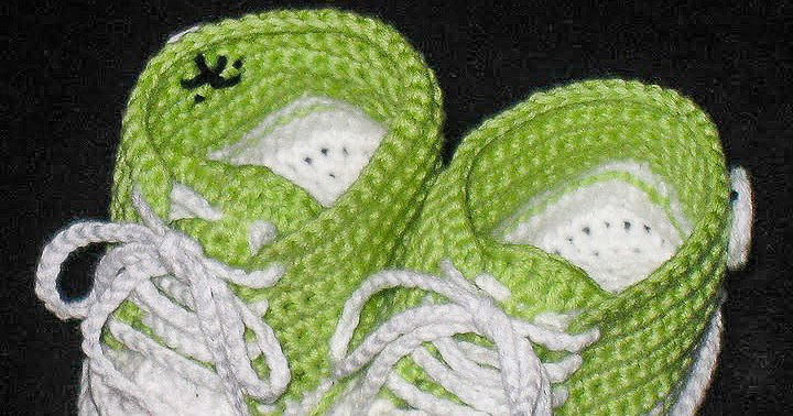 Crochet Baby Converse Shoes Pattern Crochet Baby Converse Shoes Pattern