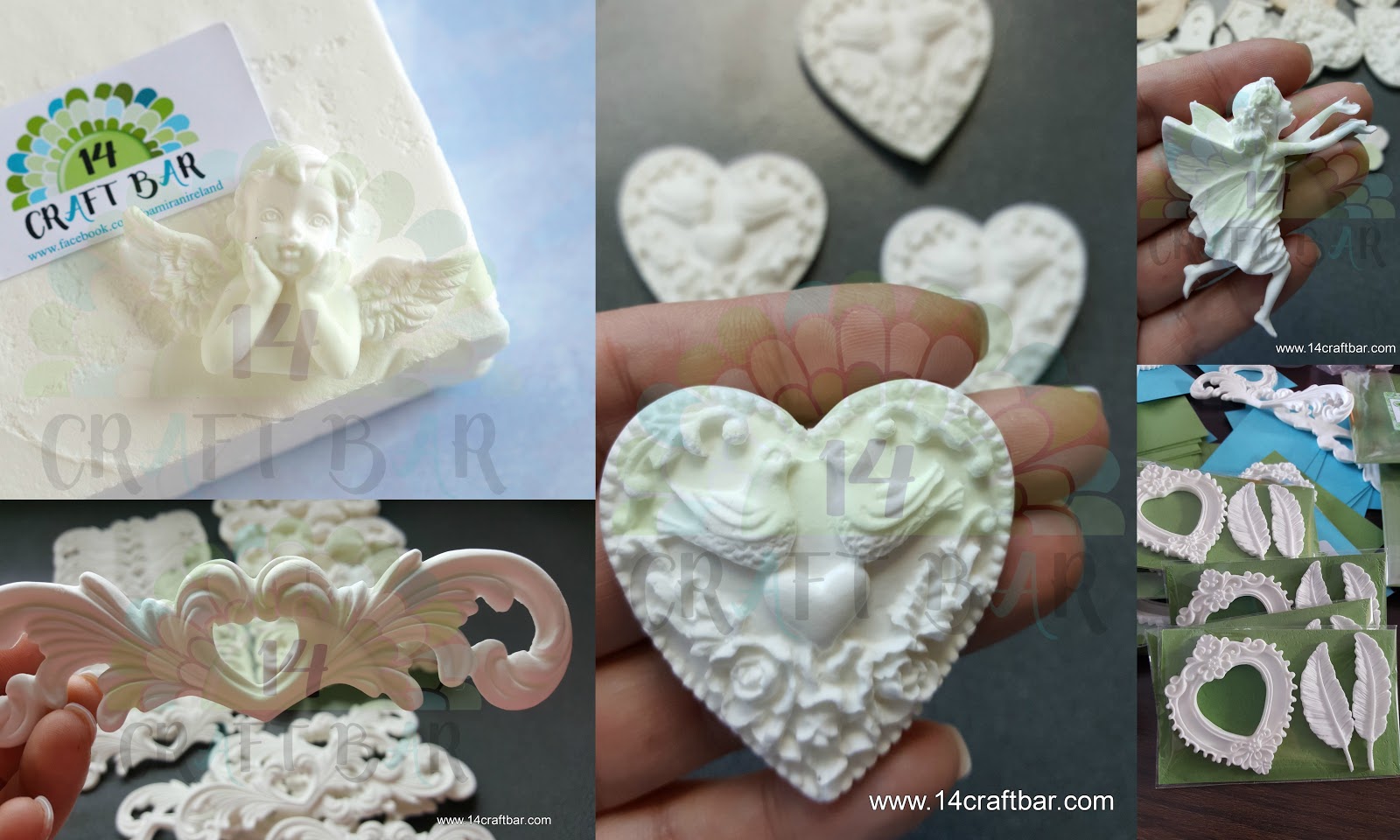14 Craft Bar Clay & Molds