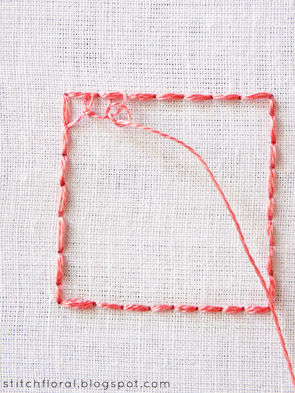 Detached Buttonhole variations Stitch Floral