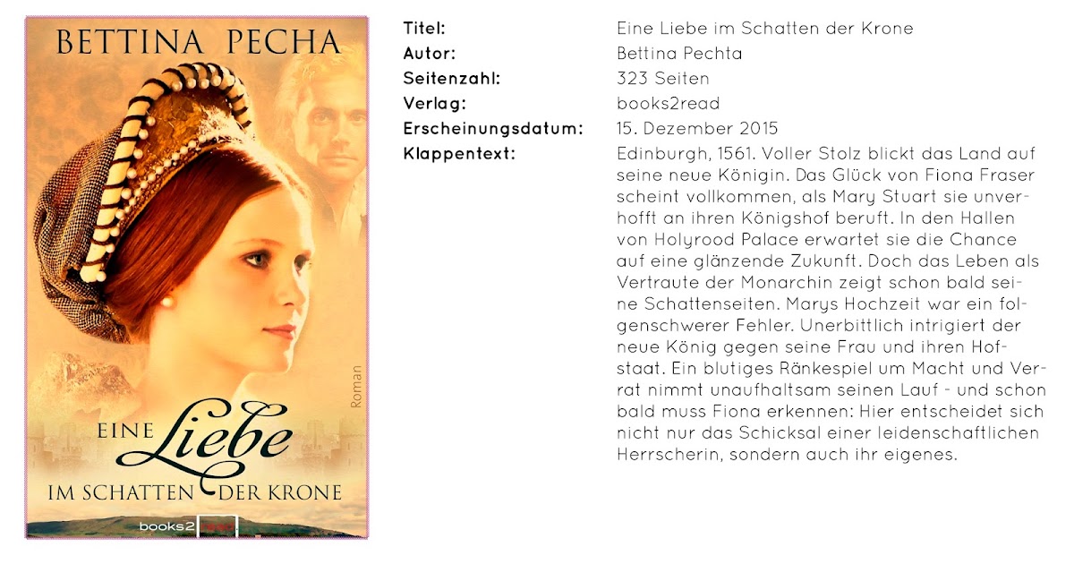 [Rezension] Eine Liebe im Schatten der Krone von Bettina Pecha Schreiben und Lesen mit