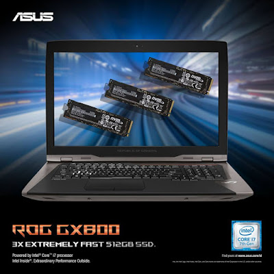 ASUS ROG GX800 Berkecepatan Ekstrim! ASUS ROG GX800 Berkecepatan Ekstrim!