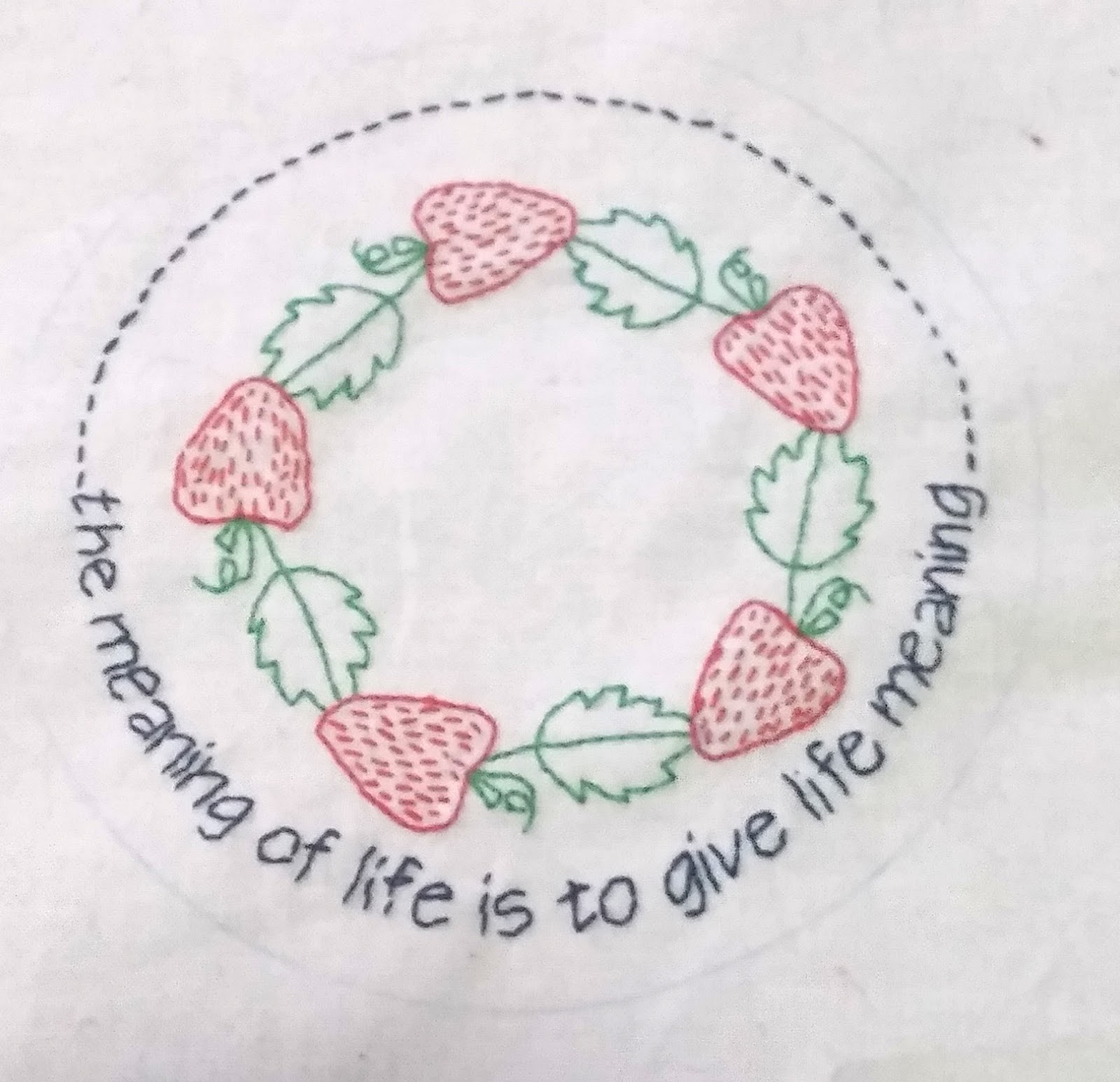 Kaelyn's Creative Studio Life is Beautiful Quilt