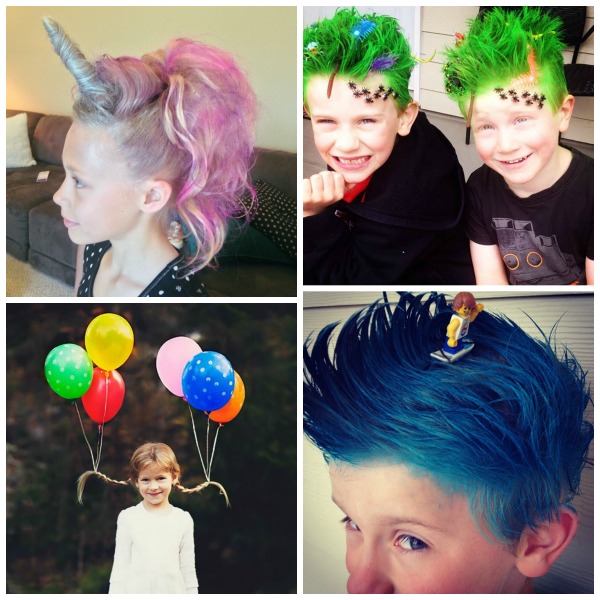 crazy hair ideas kids growing