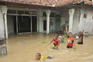 Kecamatan Gunungjati Cirebon terendam banjir