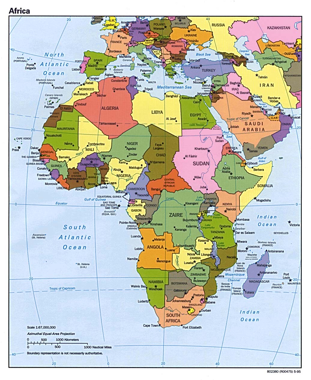 map-of-africa-political-pictures