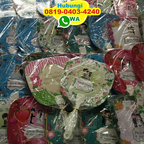 kipas souvenir wedding 53891